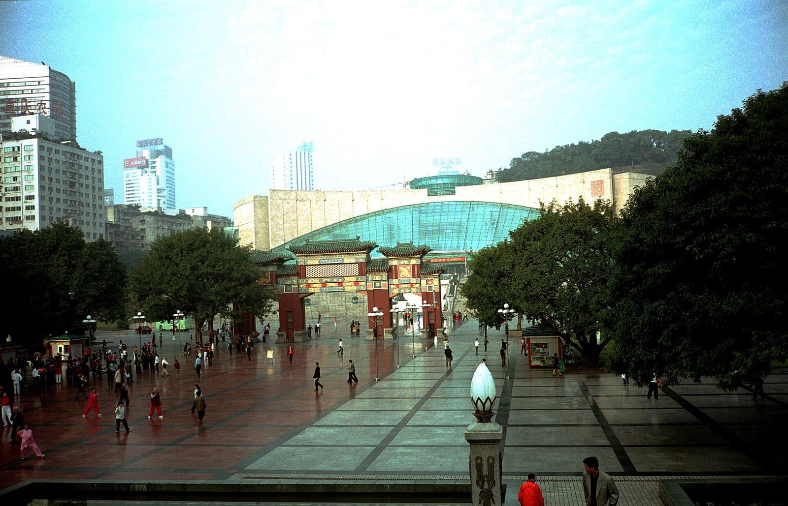 Chongqing China Three Gorges Museum — view 1