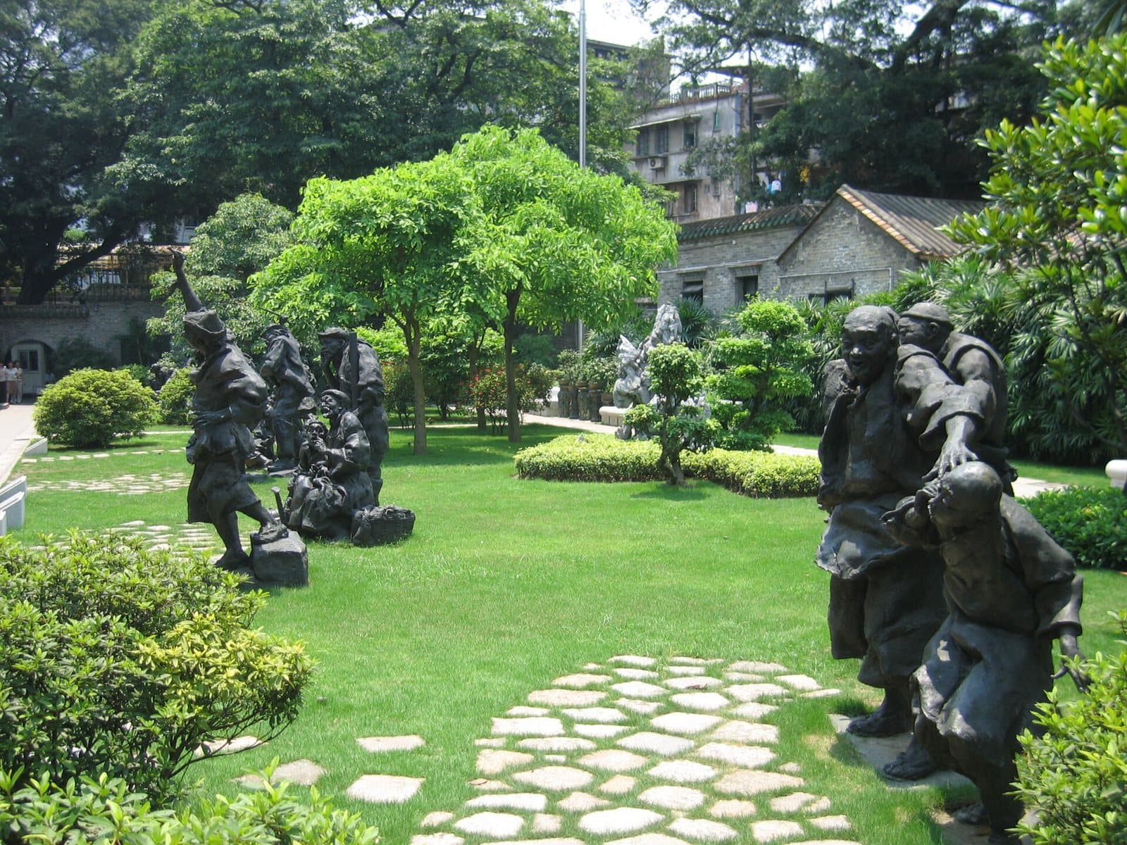Ornate halls and carvings at Chen Clan Ancestral Hall — view 1
