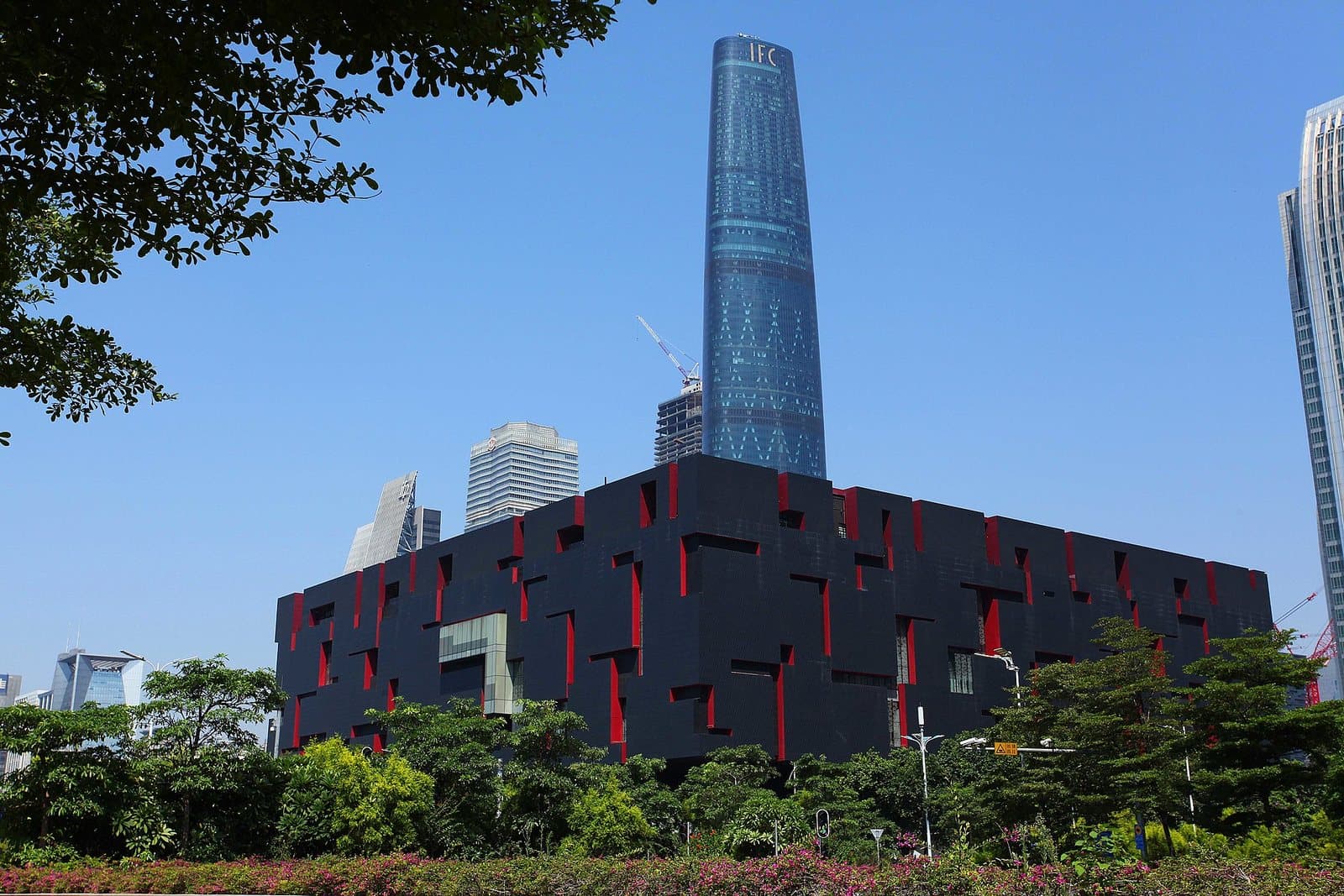 Guangdong Museum beside Huacheng Square in Guangzhou — view 3