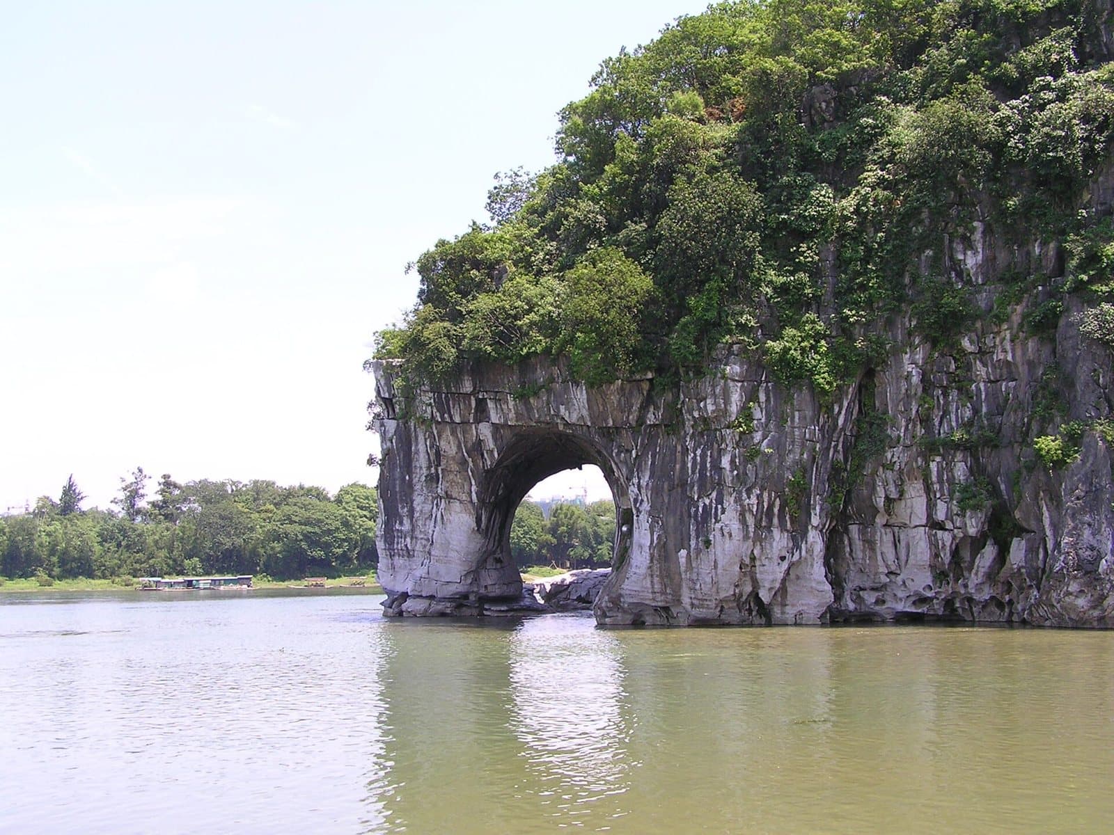 Elephant Trunk Hill beside the Li River in Guilin — view 3