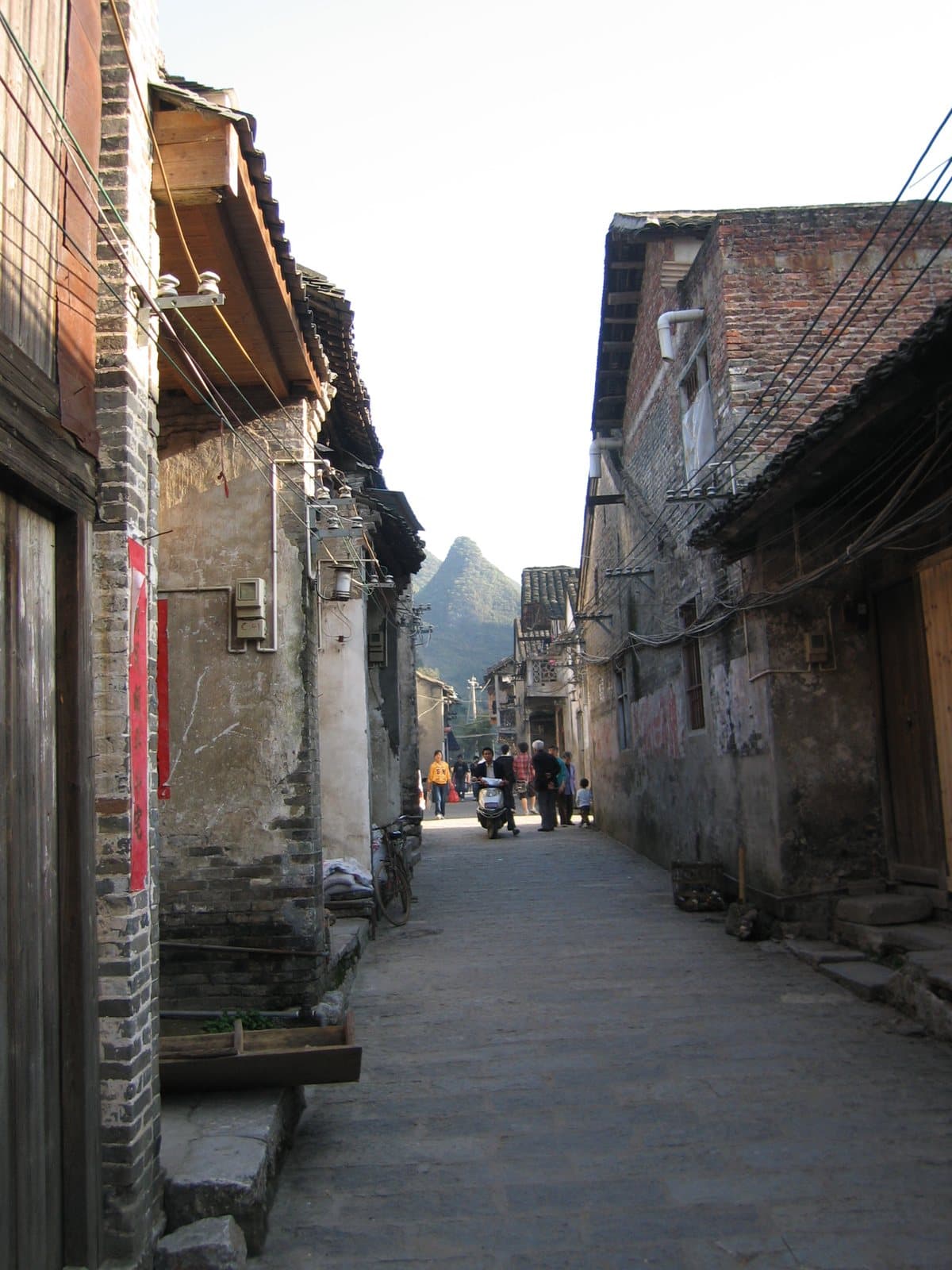Historic streets and Li River scenery around Xingping — view 1