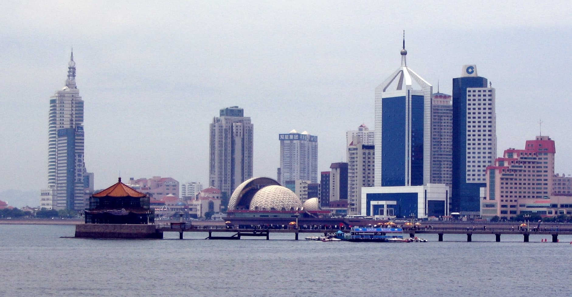 Zhanqiao Pier — view 1