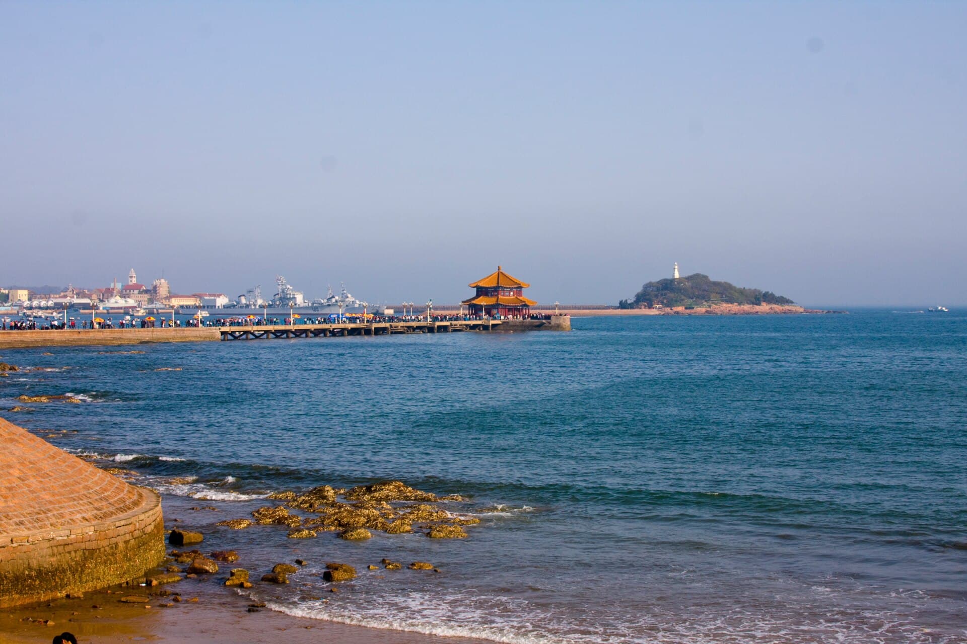 Zhanqiao Pier — view 2