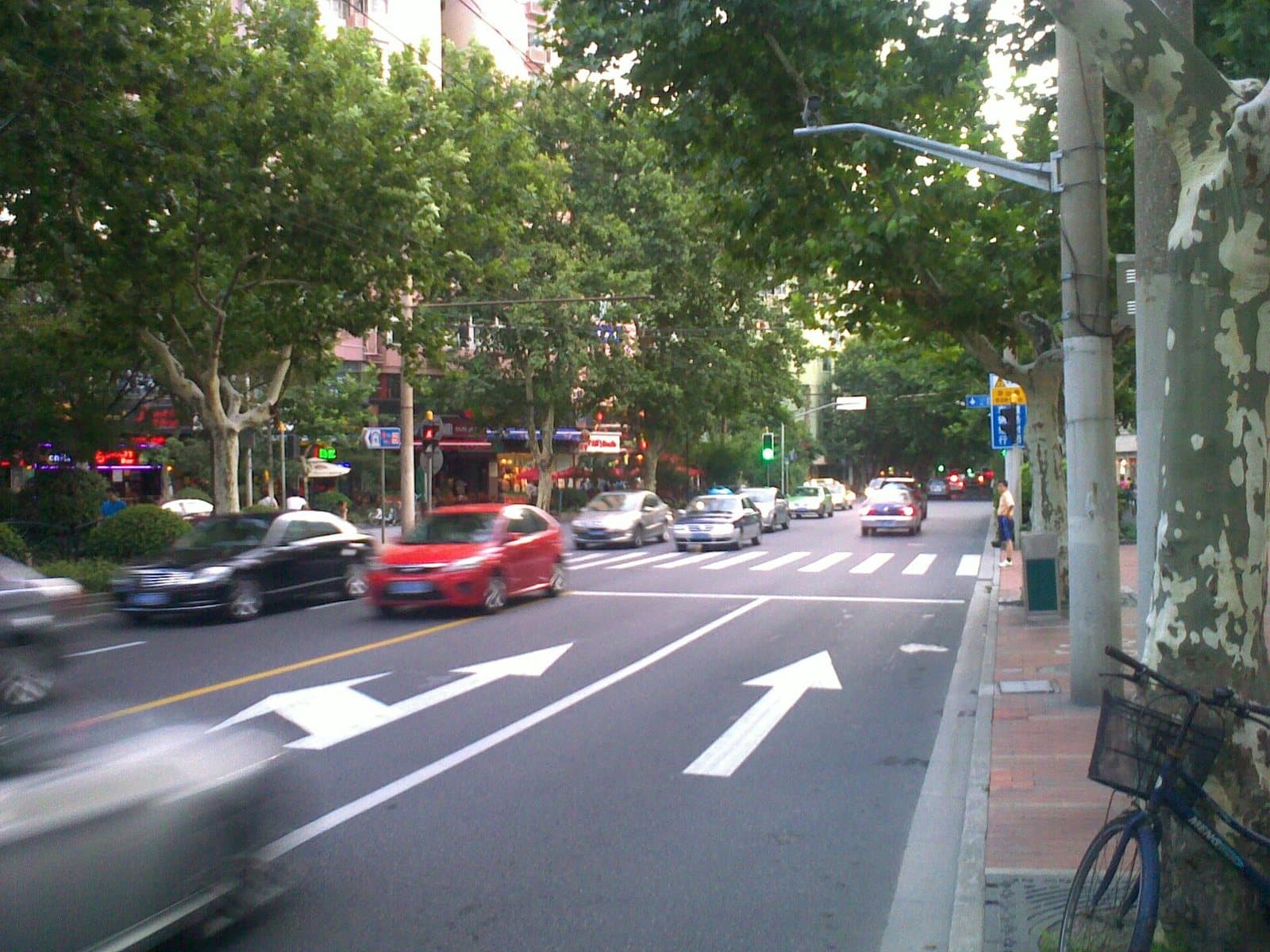 Historic streets and architecture in Shanghai's Former French Concession — view 1