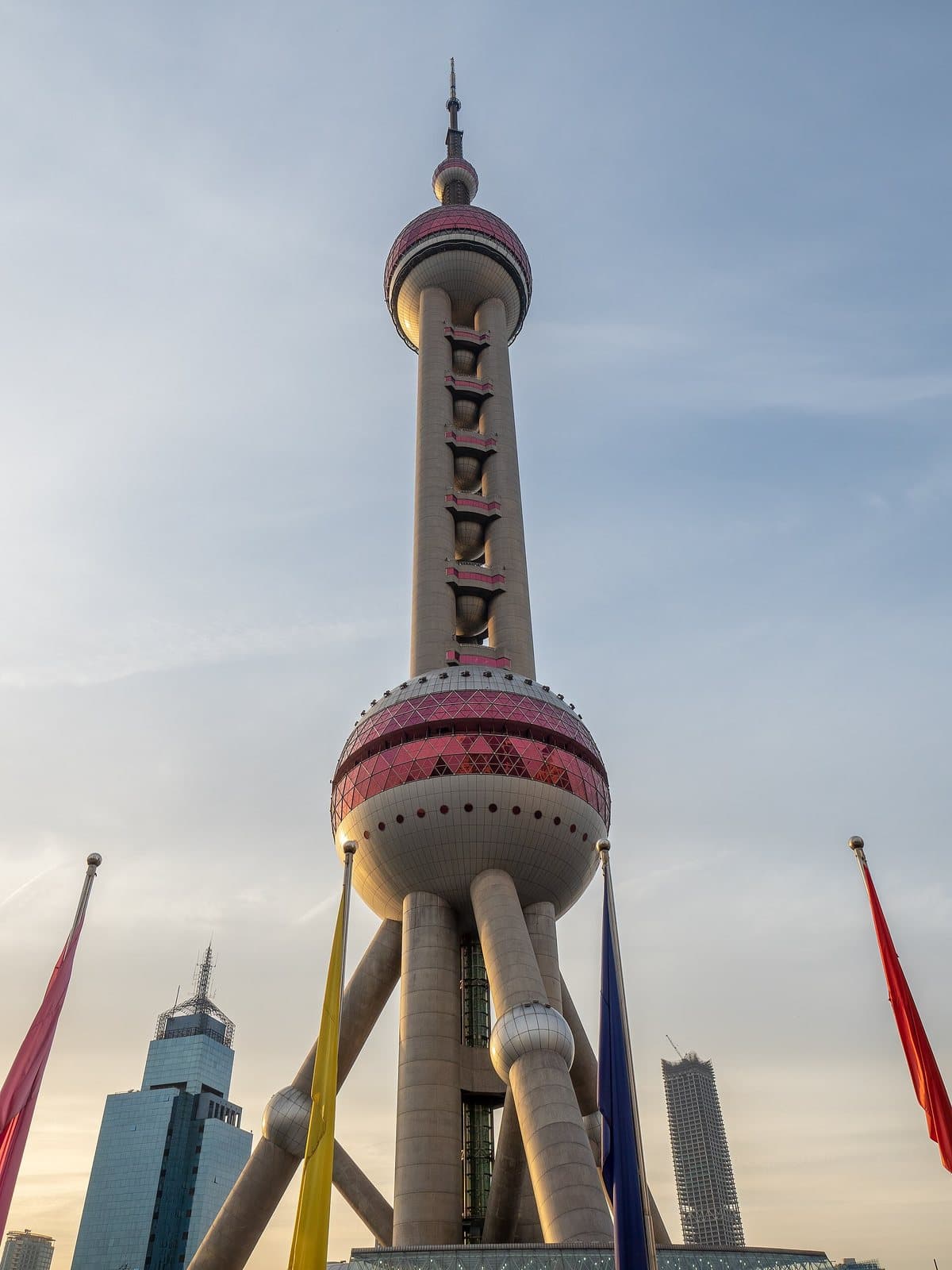 Oriental Pearl Tower in Shanghai's Lujiazui district — view 3
