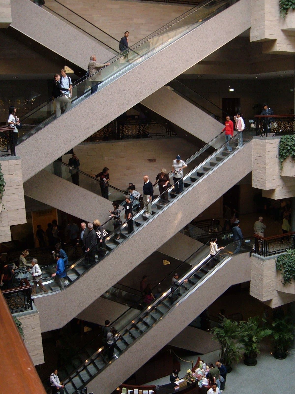 Shanghai Museum and its galleries — view 1