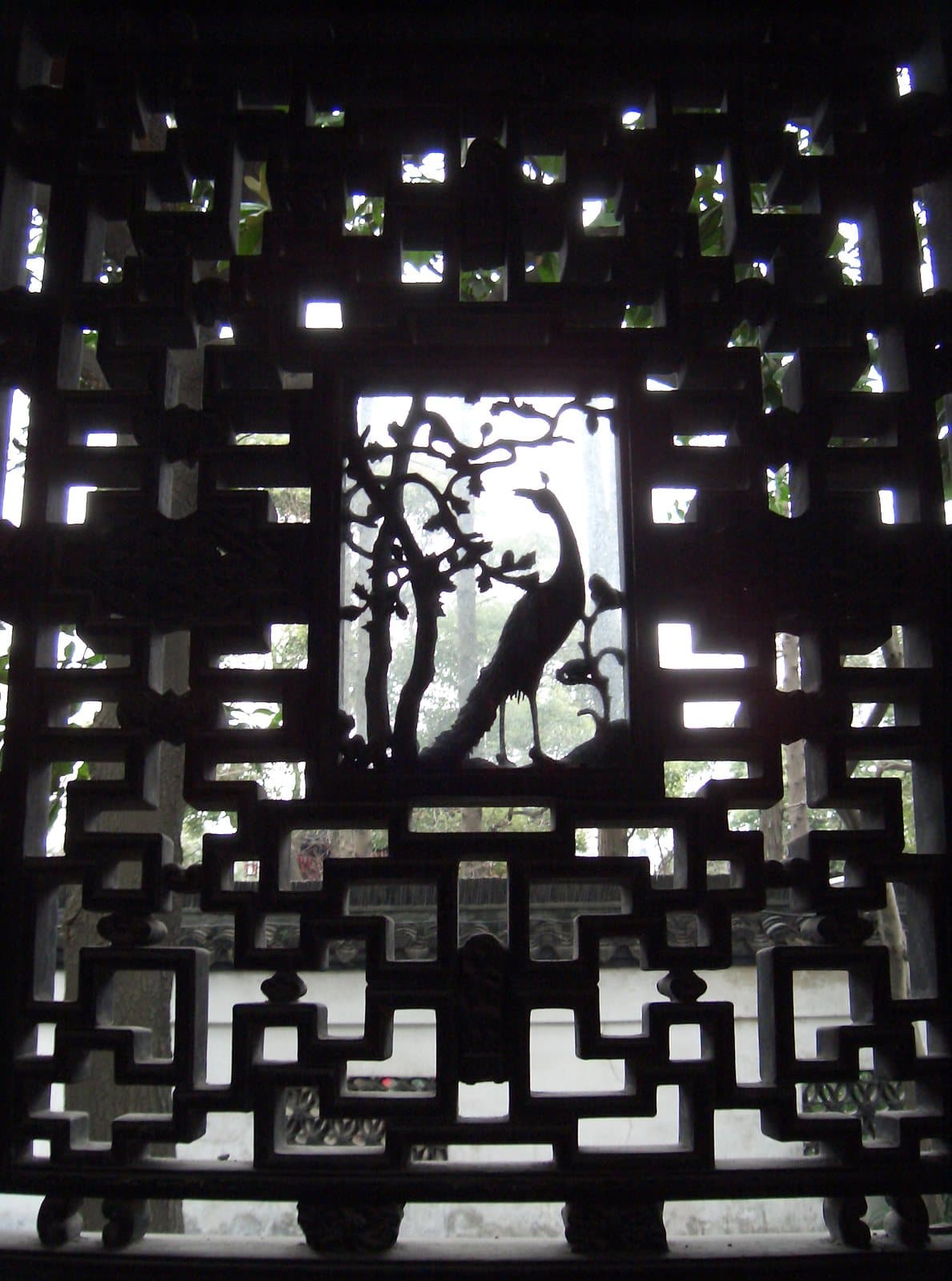 Traditional pavilions and ponds inside Shanghai's Yu Garden — view 1