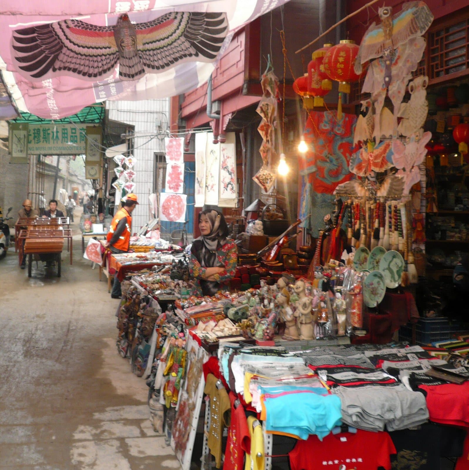 Food streets and historic lanes in Xi'an's Muslim Quarter — view 2