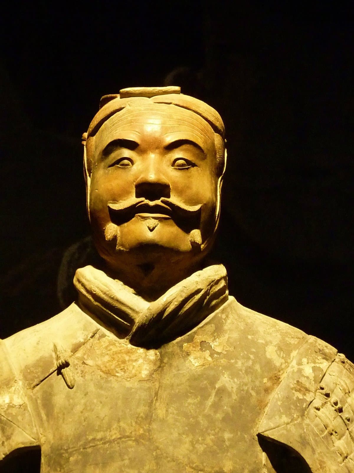 Terracotta Warriors displayed at Emperor Qinshihuang's Mausoleum Site Museum — view 1