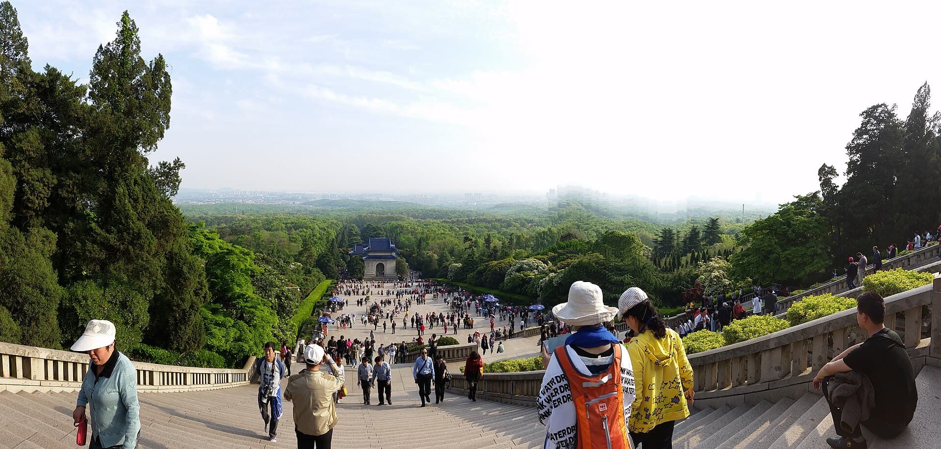 Sun Yat Sen Mausoleum — view 3