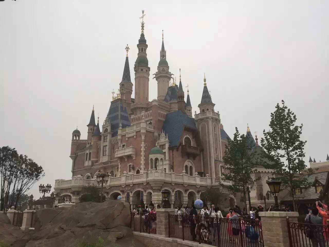 Shanghai Disneyland and Enchanted Storybook Castle — view 3