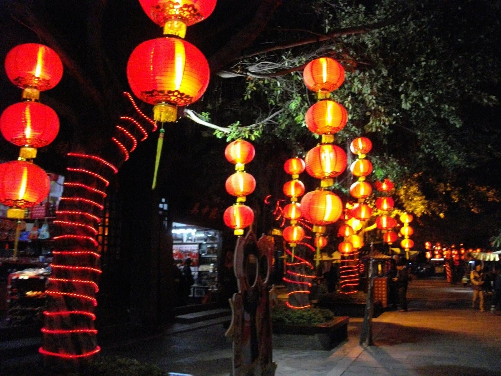Architecture and performances at Splendid China Folk Village — view 3