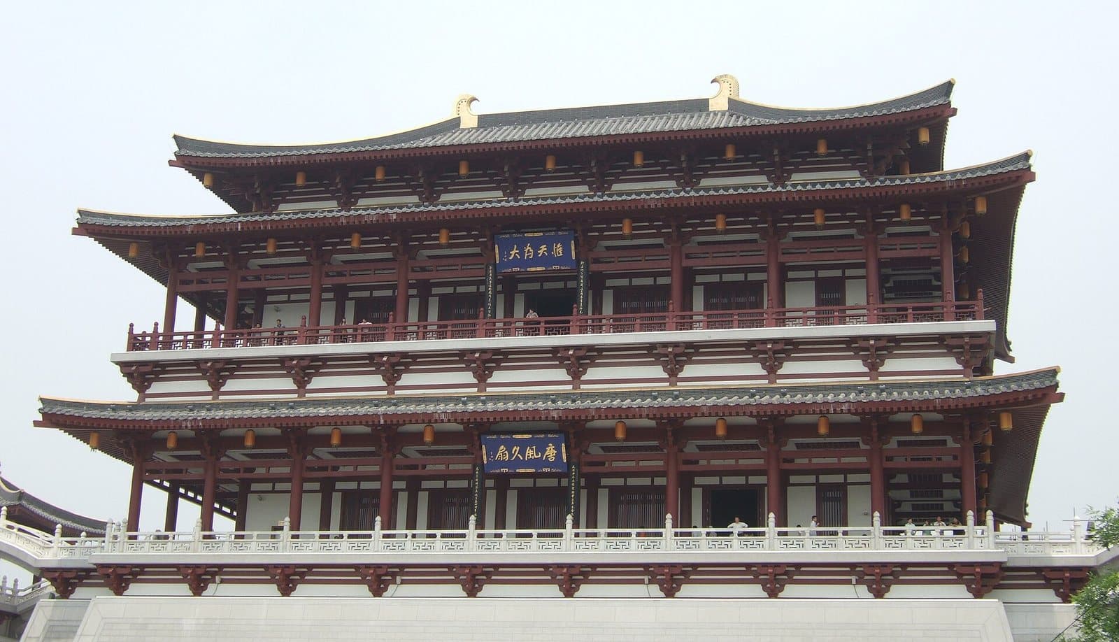 Tang-inspired architecture and gardens at Tang Paradise in Xi'an — view 2
